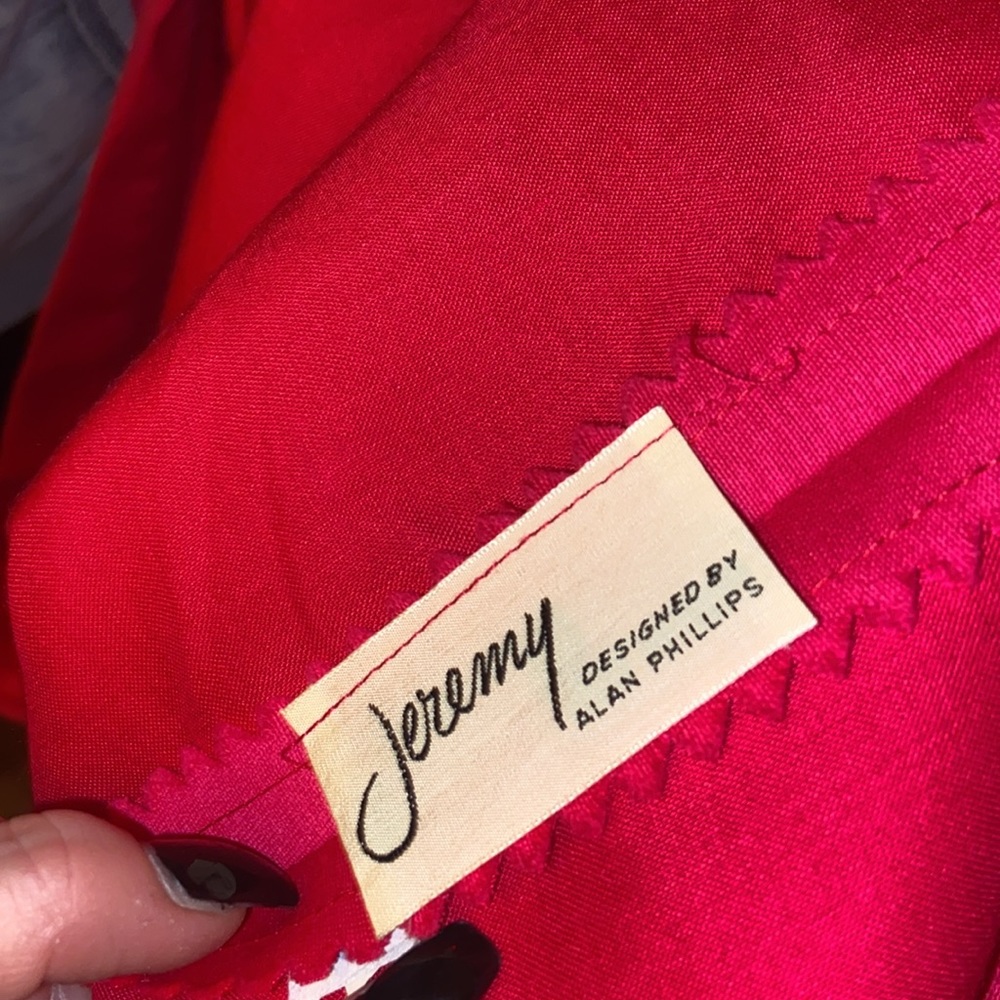 TV SHOW MMS Fifth Avenue B. Altman Candy Pink custom madeDress Vintage - Picture 11 of 11